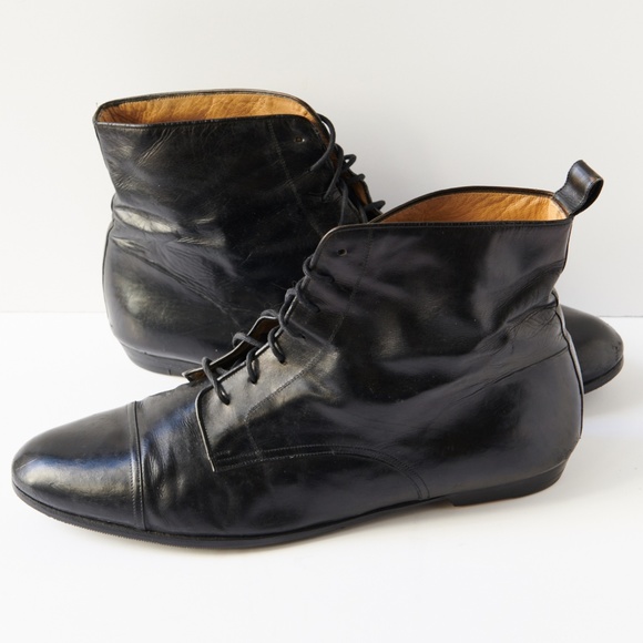 80s - SUSAN BENNIS - WARREN EDWARDS - Boots - Men\'s - 10 - BLK Leather main image 7